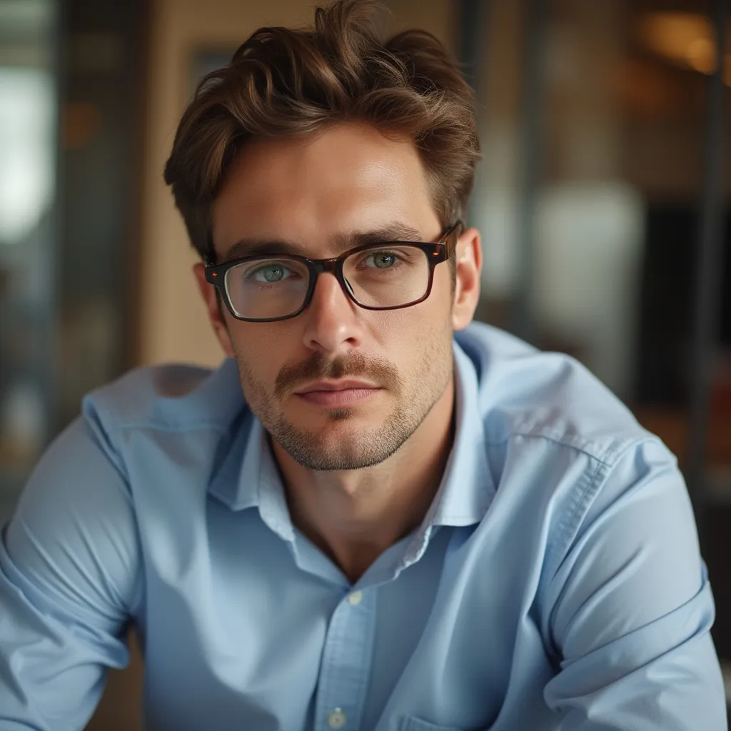 Erfahrener Buchhalter im Business-Outfit
